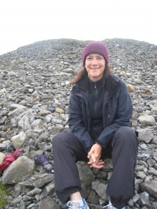 IMG_8195 On Knocknarea, at the foot of Medb's Cairn